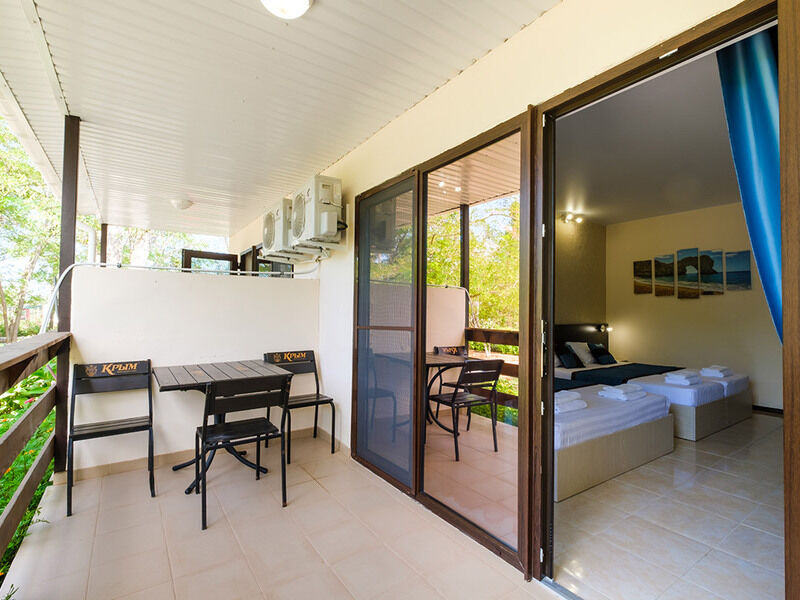 Deluxe 2-местный 1-комнатный