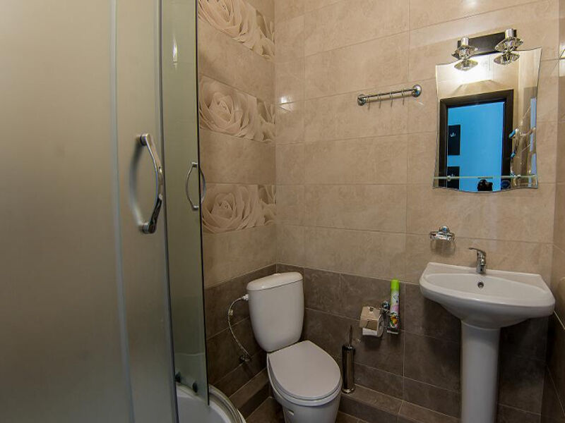 Санузел Полулюкс 2-местный 1-комнатный с французским балконом 2В