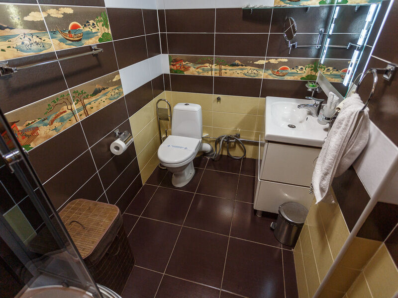 Люкс 6-местный 3-комнатный 2-этажный (в отдельно стоящем срубе)