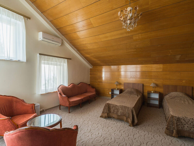 Полулюкс 2-местный 1-комнатный (вид на море)