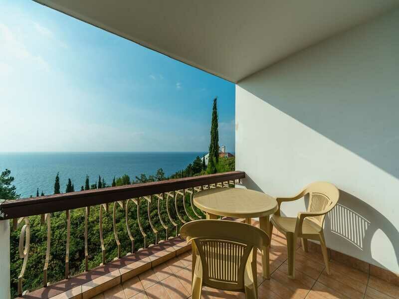 Стандартный 2-местный 1-комнатный (вид на море)