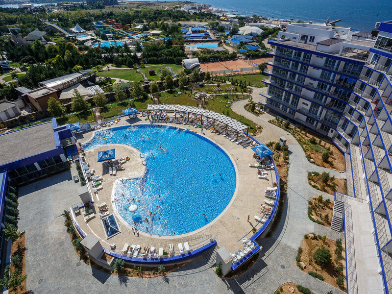 Апартаменты 2-местные 2-комнатные вид на море АкваDeluxe