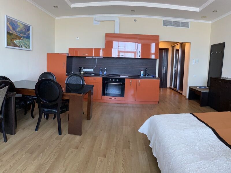 Апартаменты Студио 2-местный 1-комнатный (вид на море Аквамарин)