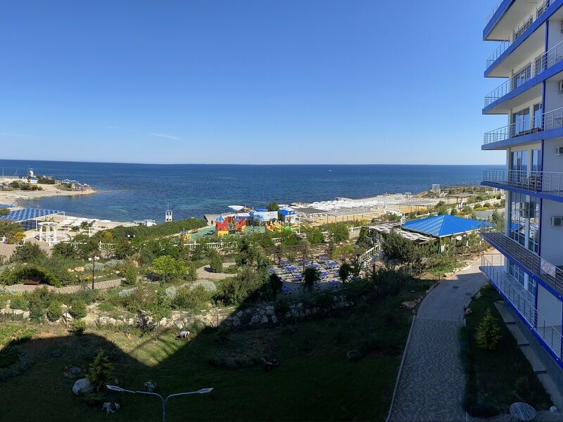 Апартаменты Студио 2-местный 1-комнатный (1 линия вид на море АкваDeluxe V)