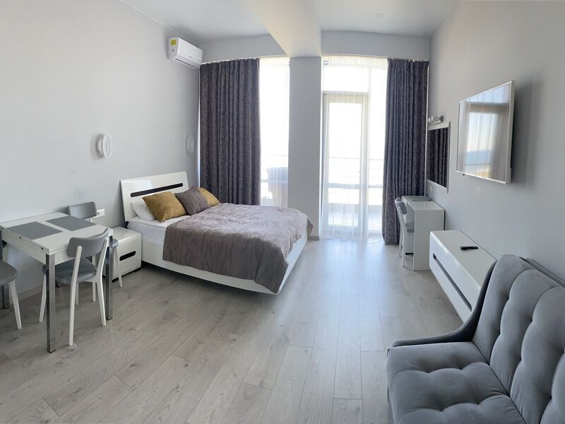 Апартаменты Студио 2-местный 1-комнатный (1 линия вид на море АкваDeluxe V)