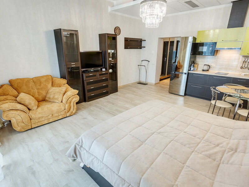 Апартаменты студио 2-местные 1 этаж Аквамарин