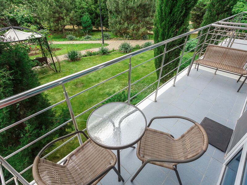 Апартаменты студио 2-местные 1 этаж Аквамарин