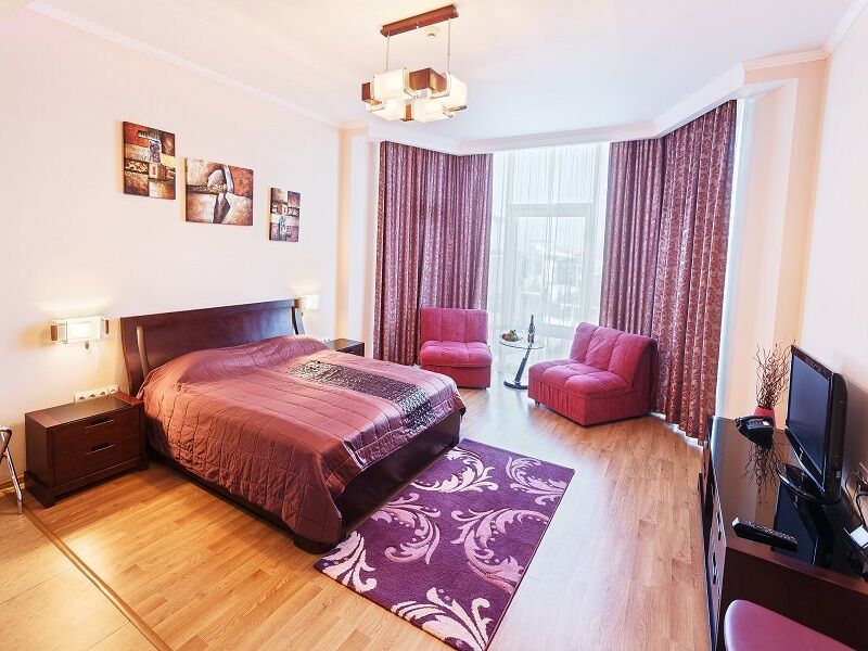 Апартаменты Студио 2-местный 1-комнатный (вид на море Аквамарин V)