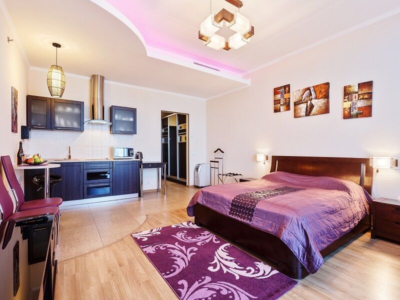 Апартаменты Студио 2-местный 1-комнатный (вид на море Аквамарин V)