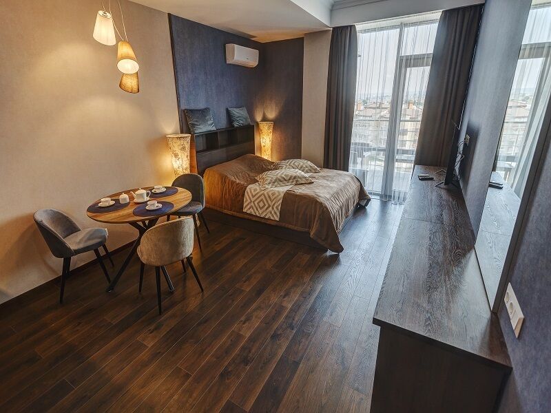 Апартаменты студио 2-местные вид на море АкваDeluxe