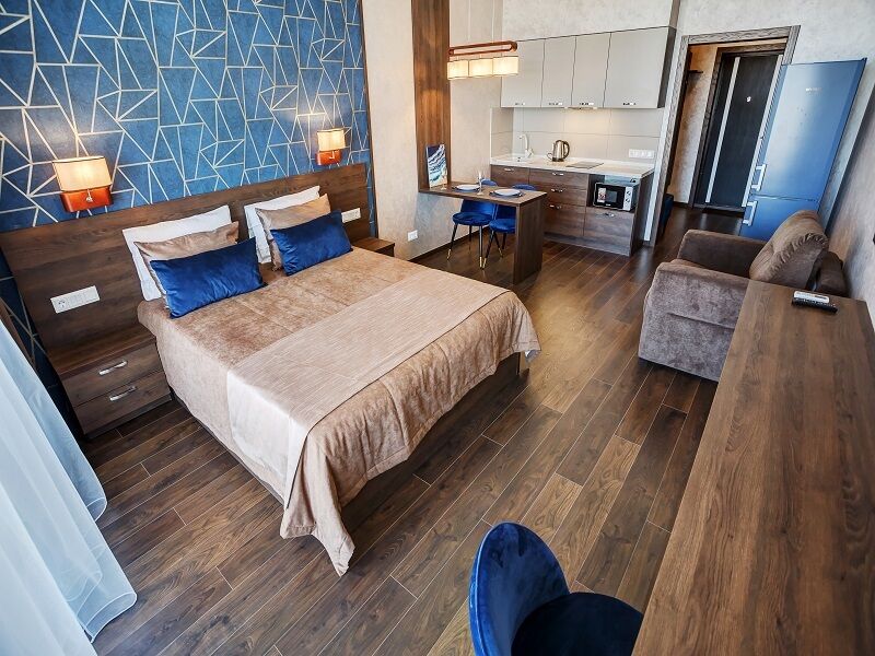 Апартаменты студио 2-местные вид на море АкваDeluxe