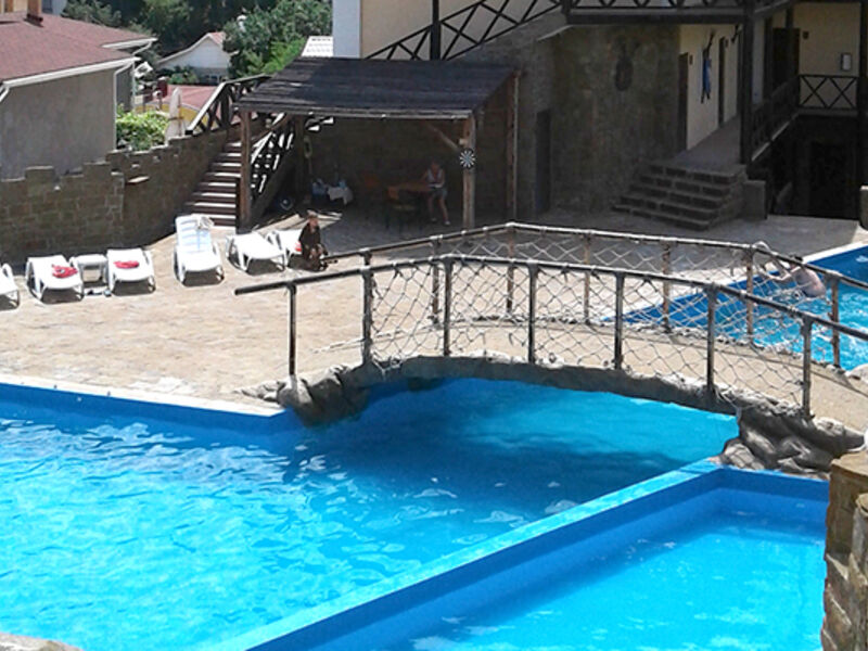 Стандартный 2-местный с балконом корп.1,3 (вид горы/море) _Вид с балкона