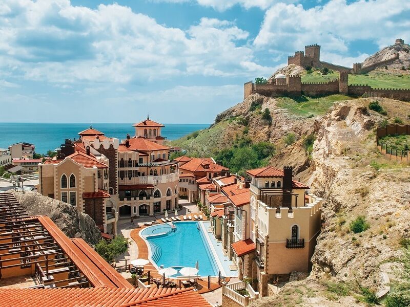 Отель Soldaya Grand Hotel & Resort (Солдайя Гранд), Крым, Судак Судак поселке Курортное