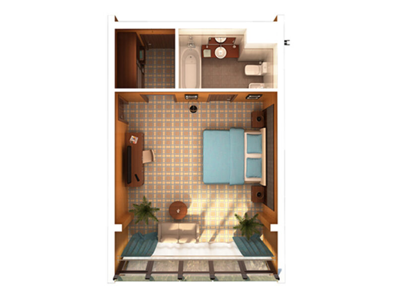 Панорамный Сьют 2-местный