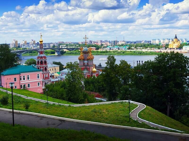 Вид из номеров | AZIMUT, Нижегородская область