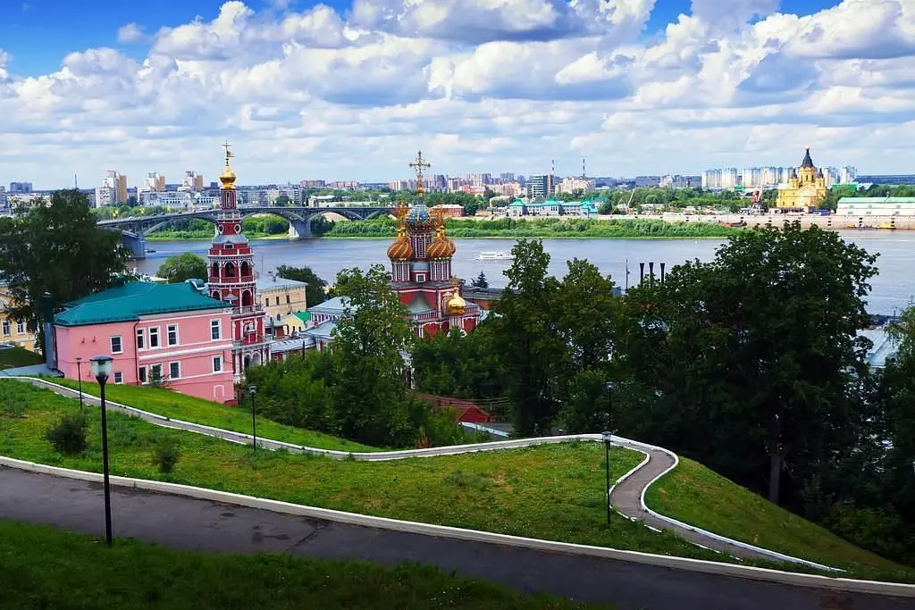Вид из номеров | AZIMUT, Нижегородская область