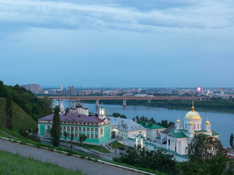 Вид из номеров | AZIMUT, Нижегородская область