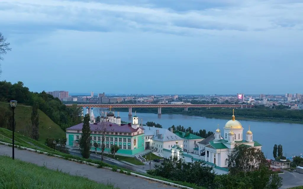 Вид из номеров | AZIMUT, Нижегородская область