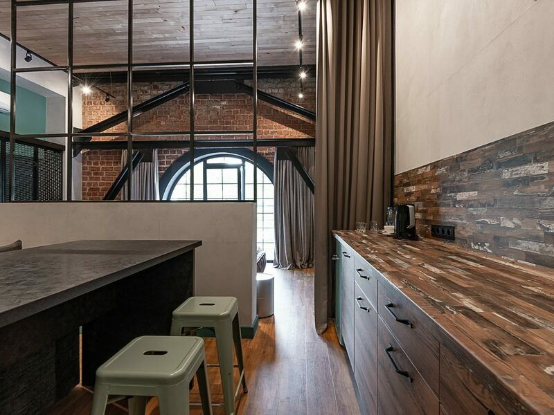 Люкс 2-местный 2-комнатный Термаль Лофт