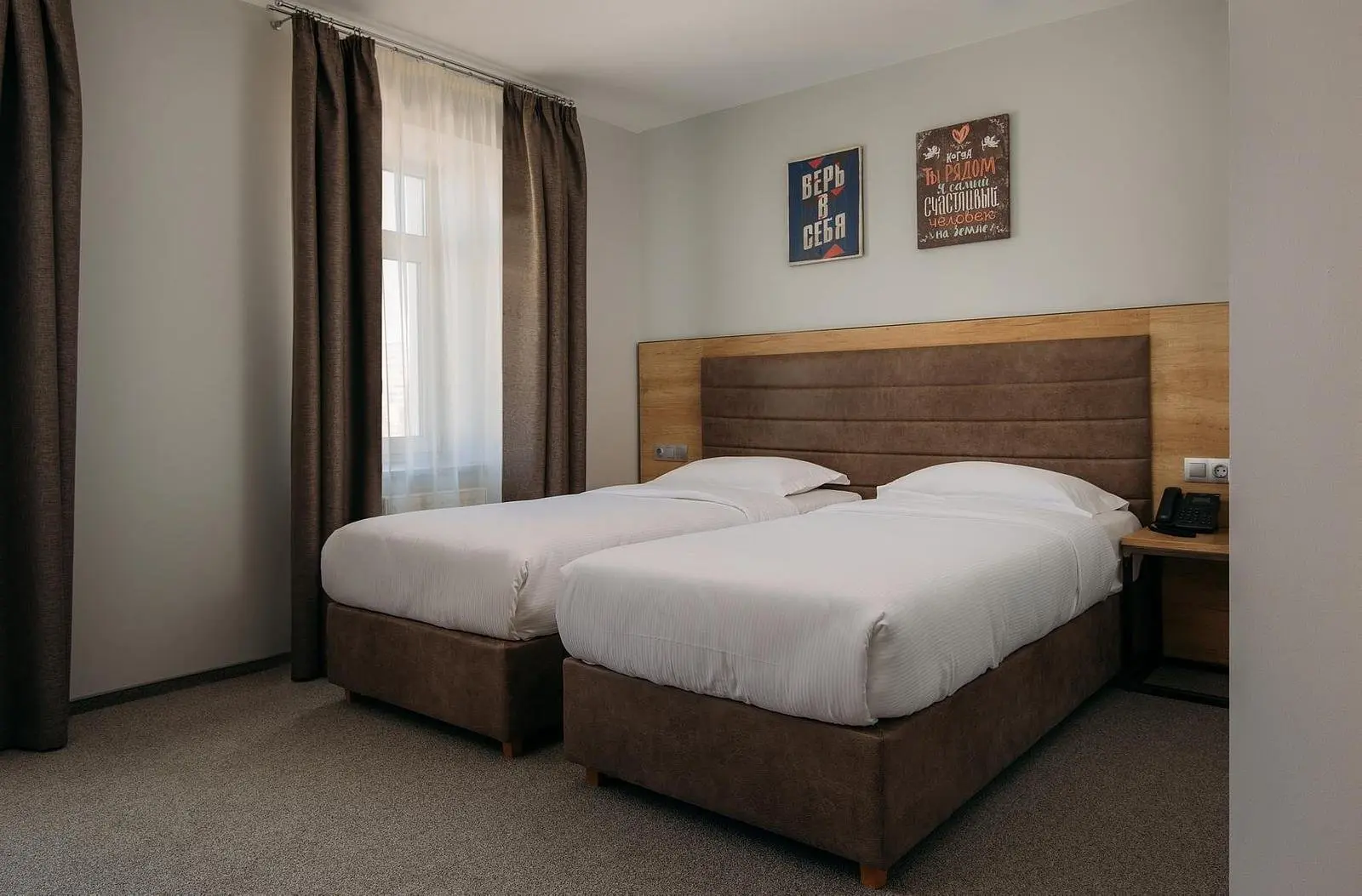Улучшенный 2-местный TWIN | Custos Hotel Tverskaya, Московская область