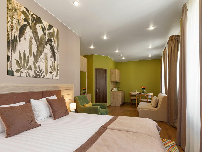 Люкс 2-местный 1-комнатный