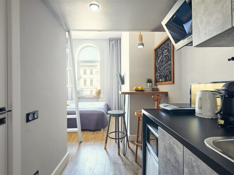 Улучшенный студио 3-местный с видом на город