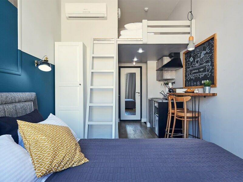 Улучшенный студио 3-местный с видом на город