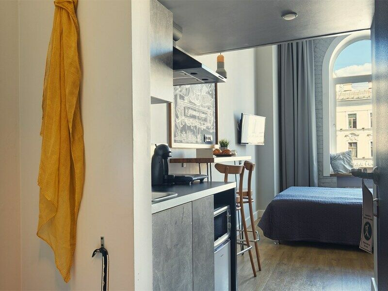 Улучшенный студио 3-местный с видом на город