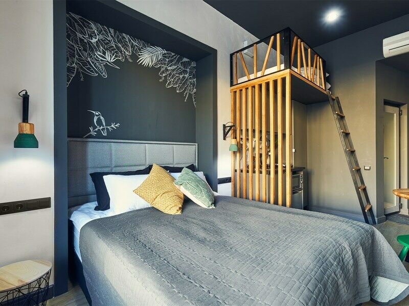 Улучшенный студио 3-местный с видом на город