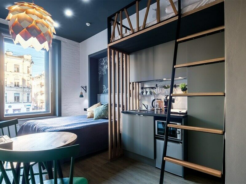 Улучшенный студио 3-местный с видом на город