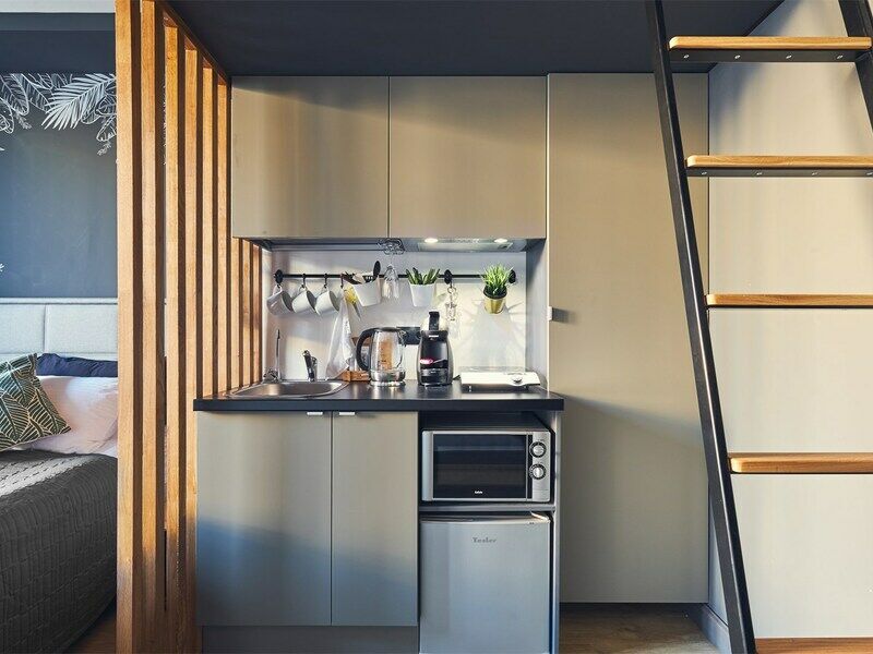 Улучшенный студио 3-местный с видом на город