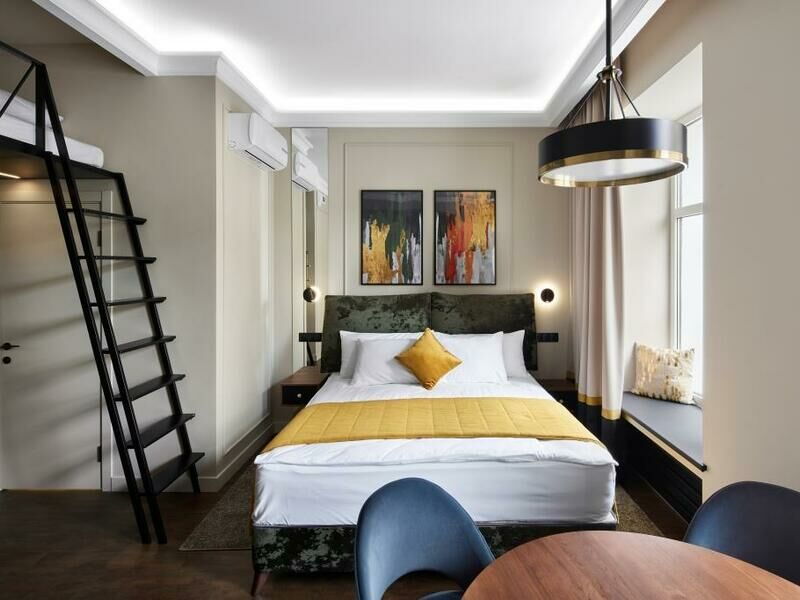 Студия 4-местный 2-уровневый Делюкс