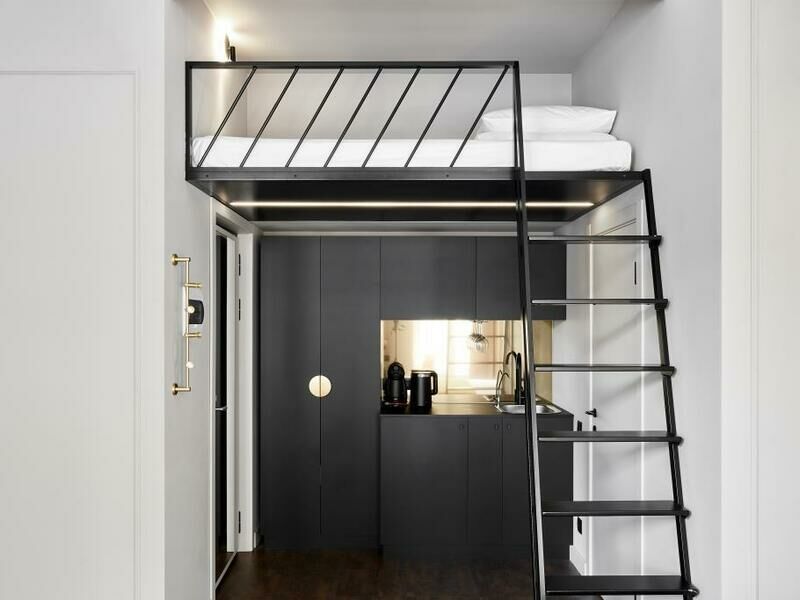 Студия 4-местный 2-уровневый Делюкс