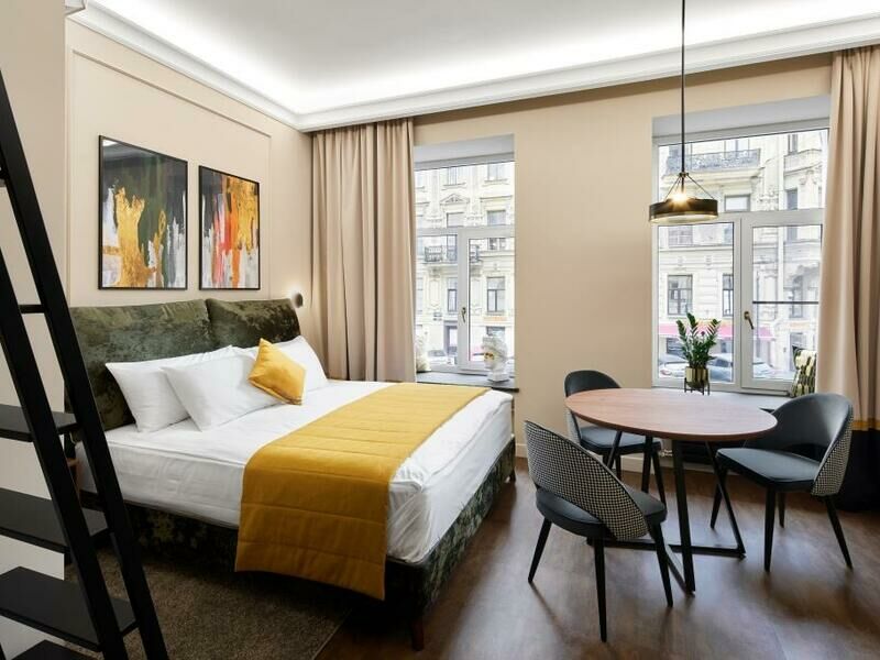 Студия 4-местный 2-уровневый Делюкс