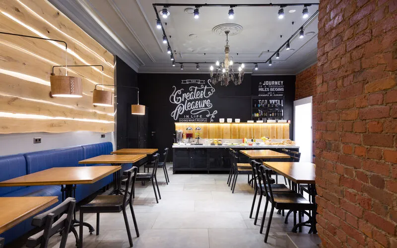 Обеденный зал | Станция S10, Ленинградская область