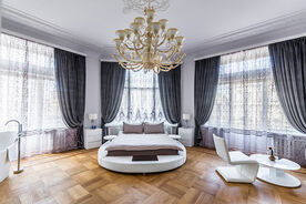 Люкс 2-местный белый люкс с террасой, Отель Akyan, Санкт-Петербург