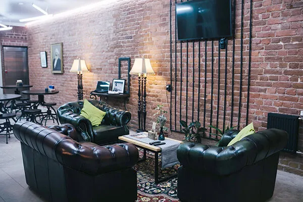 Холл | Gutenberg Hotel, Ленинградская область