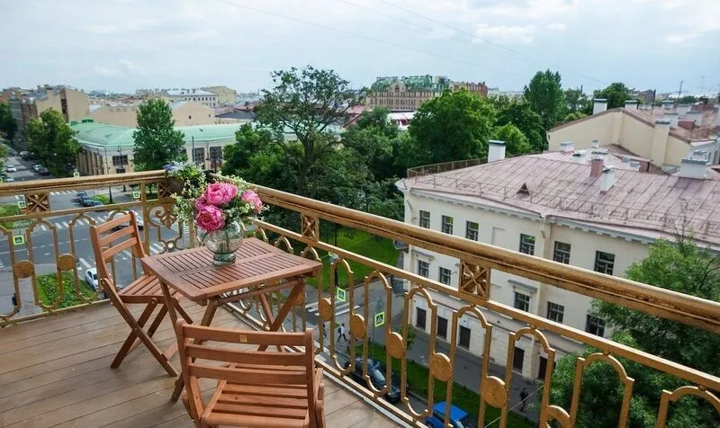 Вид из номера | Variant Дом Рериха, Ленинградская область