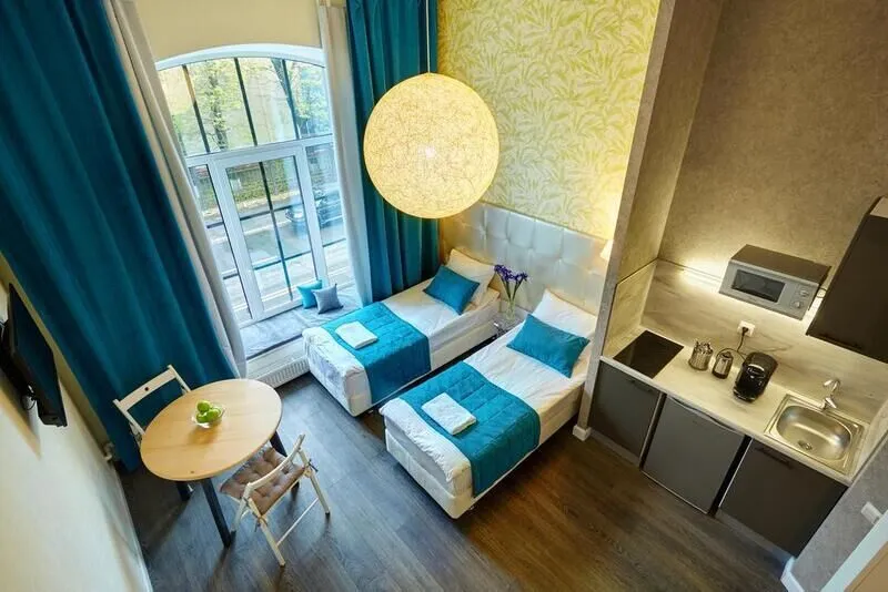 Студия-лофт 2-местная DBL/TWIN (двухъярусный номер) | Variant K16, Ленинградская область