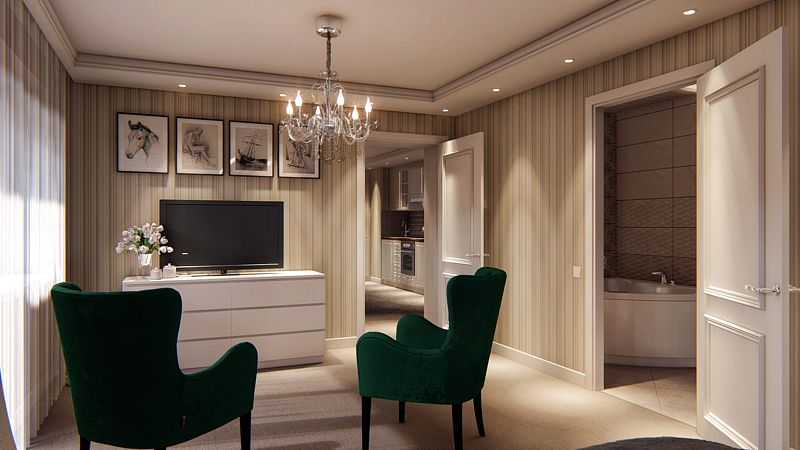 Апартаменты 2-местный 2-комнатный (корпус 2)