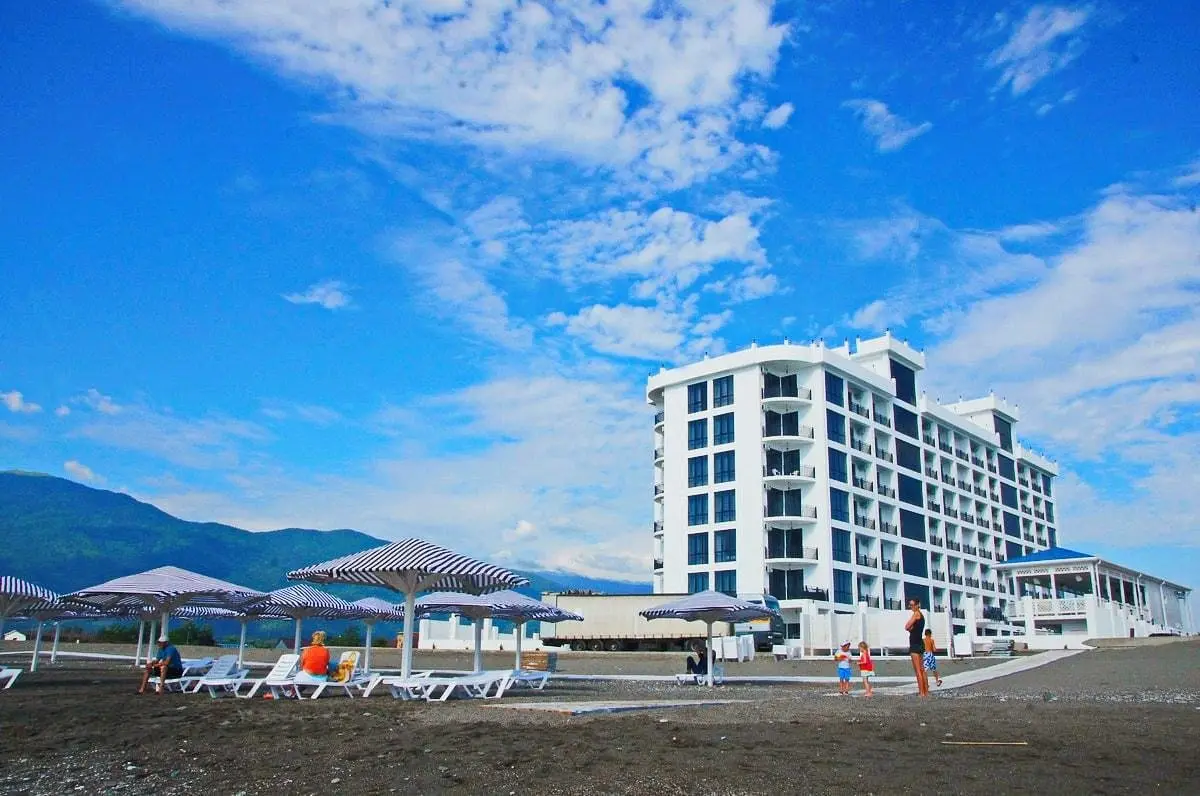 Пляж | Paradise Beach, Гагрский район