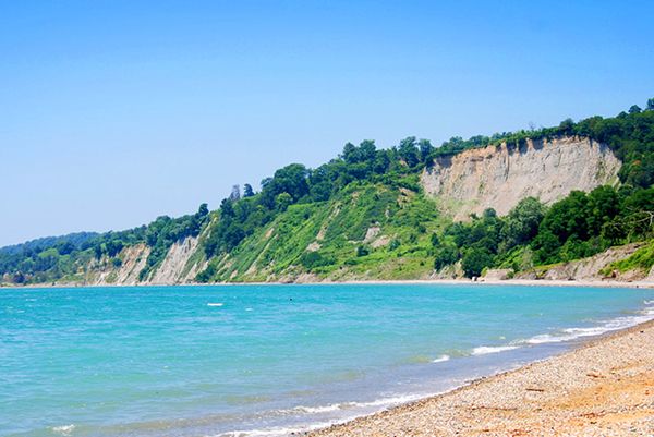 Пляж | Золотой берег-Терло, Гудаутский район