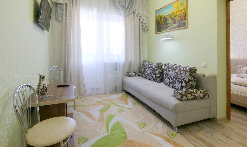 Люкс 1-местный 2-комнатный Комфорт корпус 2А