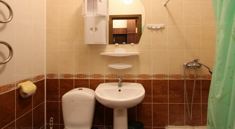 Санузел Стандартный 2-местный тип А корпус Основной, 2 3