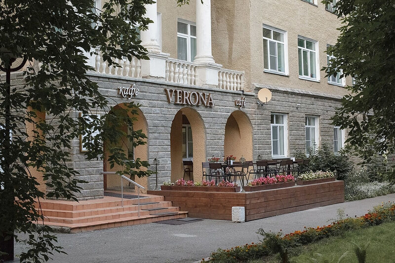 Внешний вид. Кафе "Verona" | Кисегач, Челябинская область