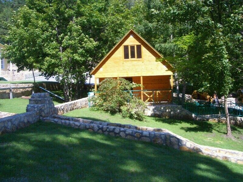 Изба 4-местный 2-этажный (с сауной)