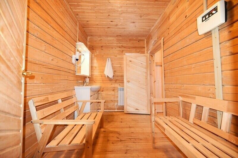 Изба 4-местный 2-этажный (с сауной)