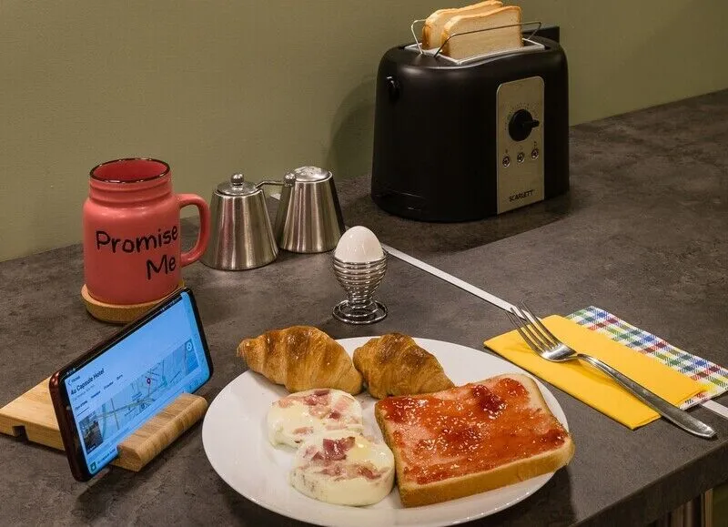 Завтрак | 4U Capsule Hotel, Ленинградская область