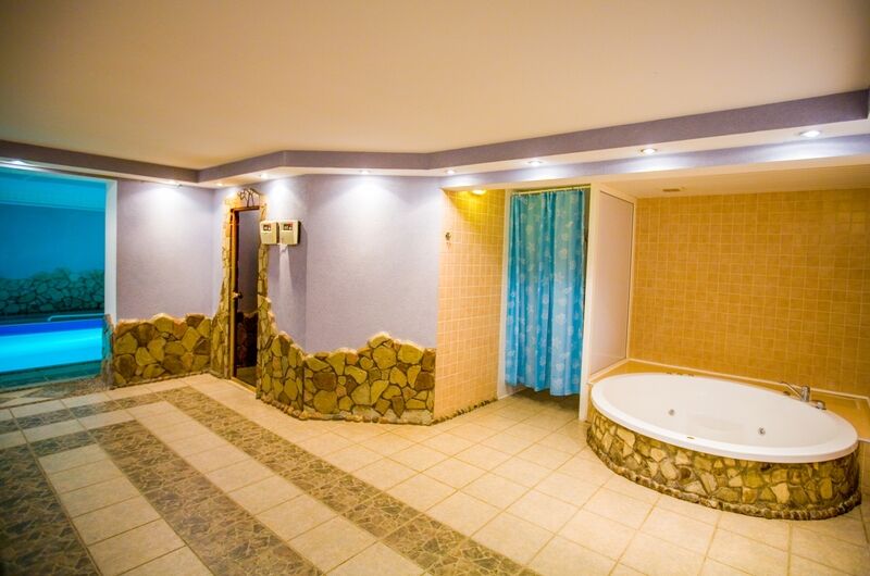 Банька с джакузи