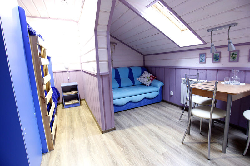 Коттедж Полярная Звезда номер-мансарда